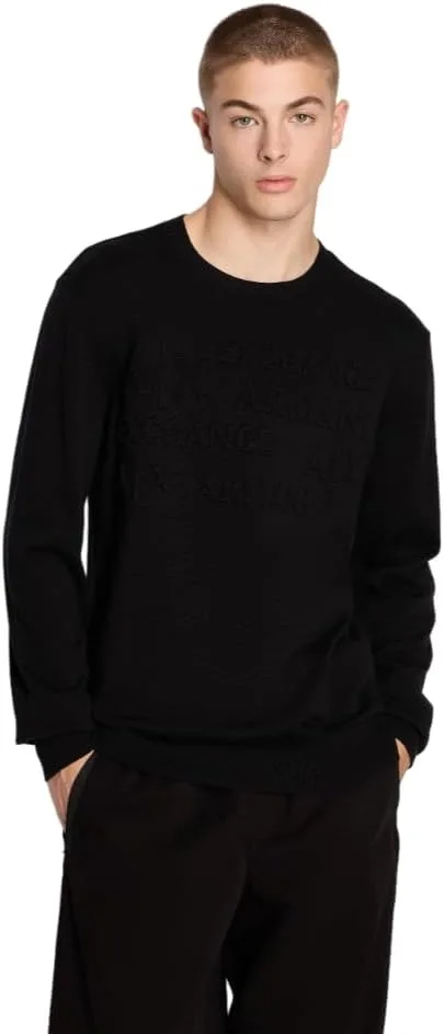 Armani Exchange мужской свитер с вышитым логотипом
Armani Exchange мужской свитер с вышитым логотипом
