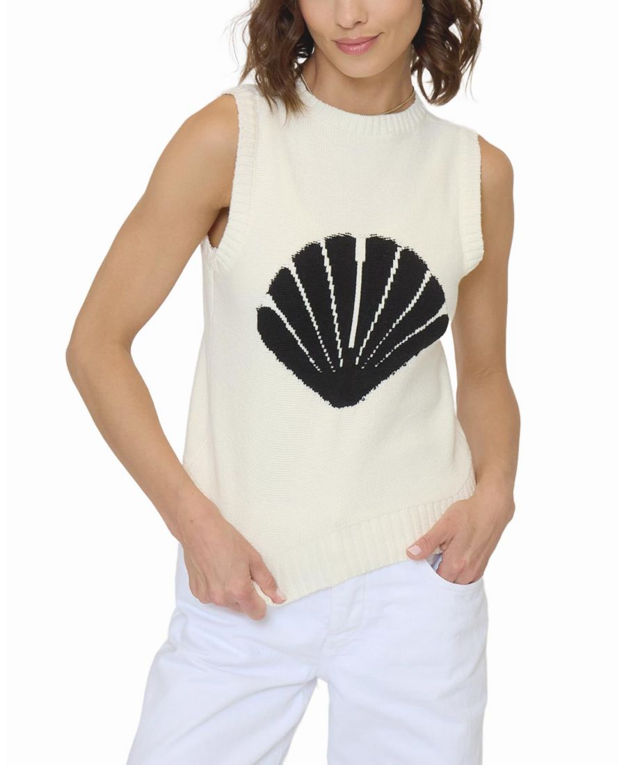 Женская майка с принтом "Ракушка" от Evie Central Park West, Ivory
Женская майка с принтом "Ракушка" от Evie Central Park West, Ivory