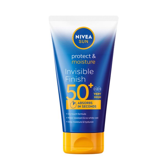 Солнцезащитный и увлажняющий лосьон с защитой от солнца spf50+ Nivea, 150 мл
Солнцезащитный и увлажняющий лосьон с защитой от солнца spf50+ Nivea, 150 мл