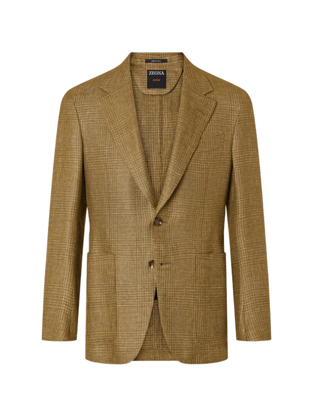 Однобортный пиджак Zegna, коричневый
Однобортный пиджак Zegna, коричневый