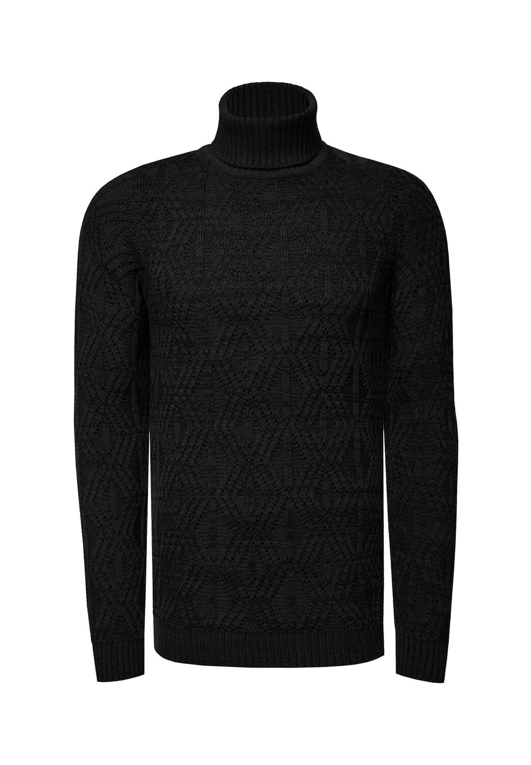 Свитер-водолазка модного дизайна RUSTY NEAL, черный
Свитер-водолазка модного дизайна RUSTY NEAL, черный