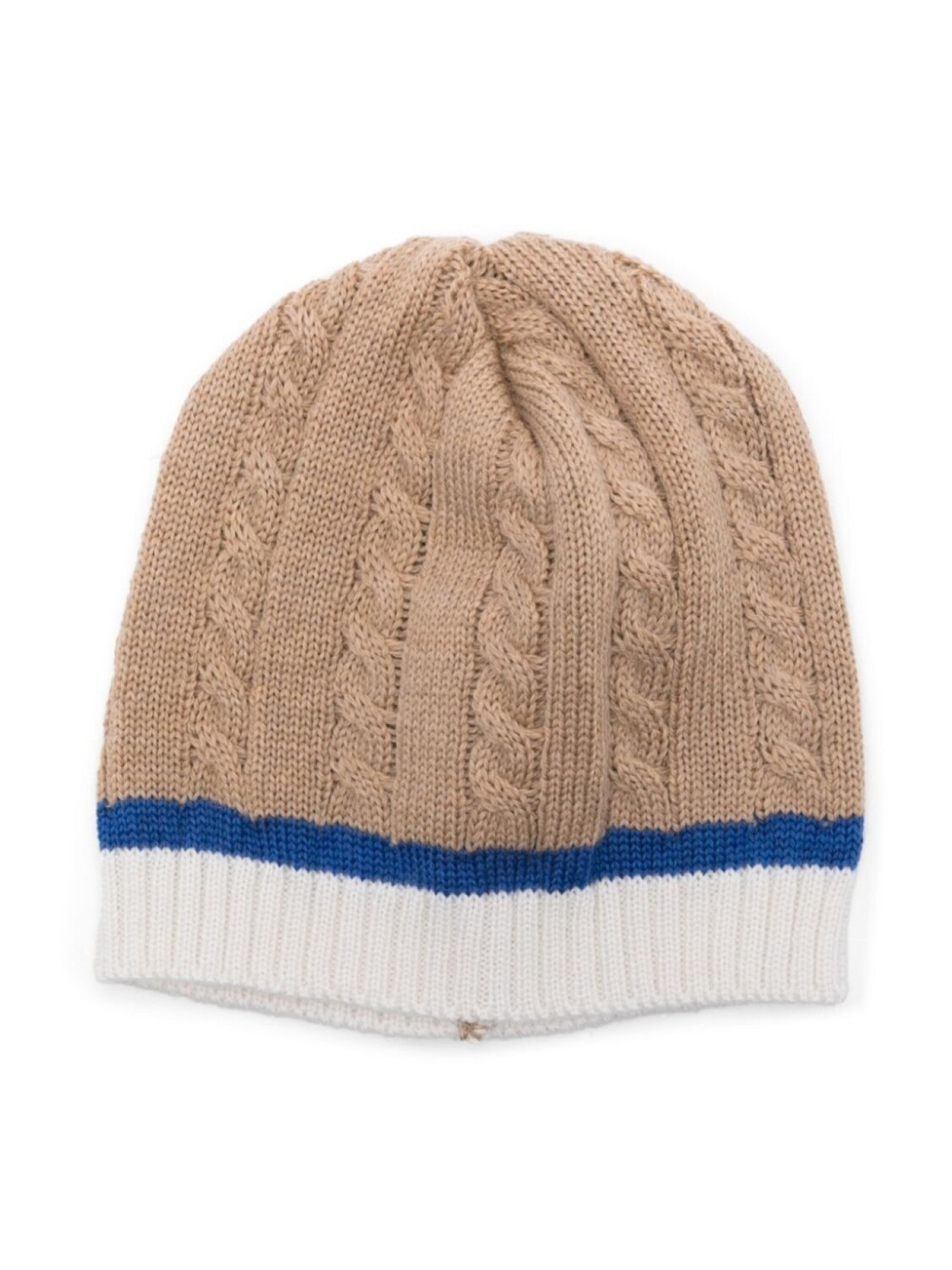 Шапка бини фактурной вязки Colorichiari, нейтральный цвет
Шапка бини фактурной вязки Colorichiari, нейтральный цвет