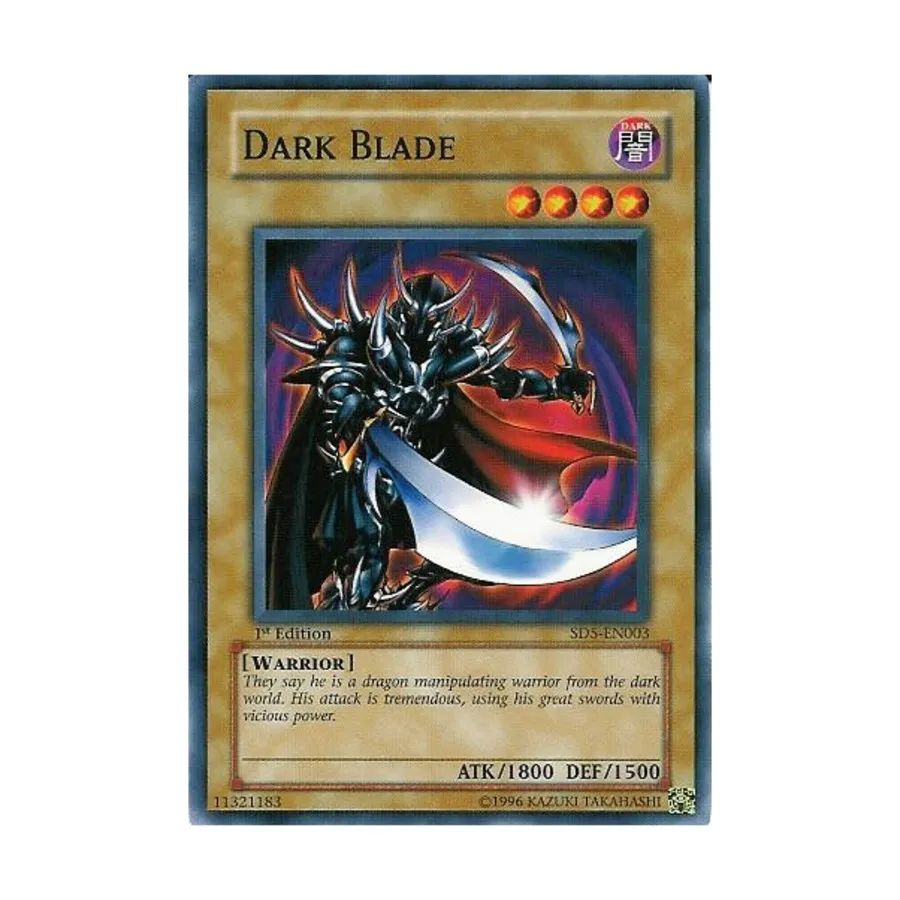 CCG Темный клинок (Обычный), Yu-Gi-Oh - Structure Deck - Warrior's Triumph - Singles
CCG Темный клинок (Обычный), Yu-Gi-Oh - Structure Deck - Warrior's Triumph - Singles
