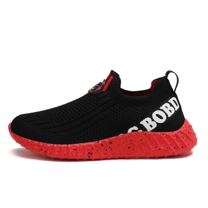 Нескользящие, износостойкие, дышащие, легкие детские кроссовки для бега BOBDOG, черный/красный
Нескользящие, износостойкие, дышащие, легкие детские кроссовки для бега BOBDOG, черный/красный