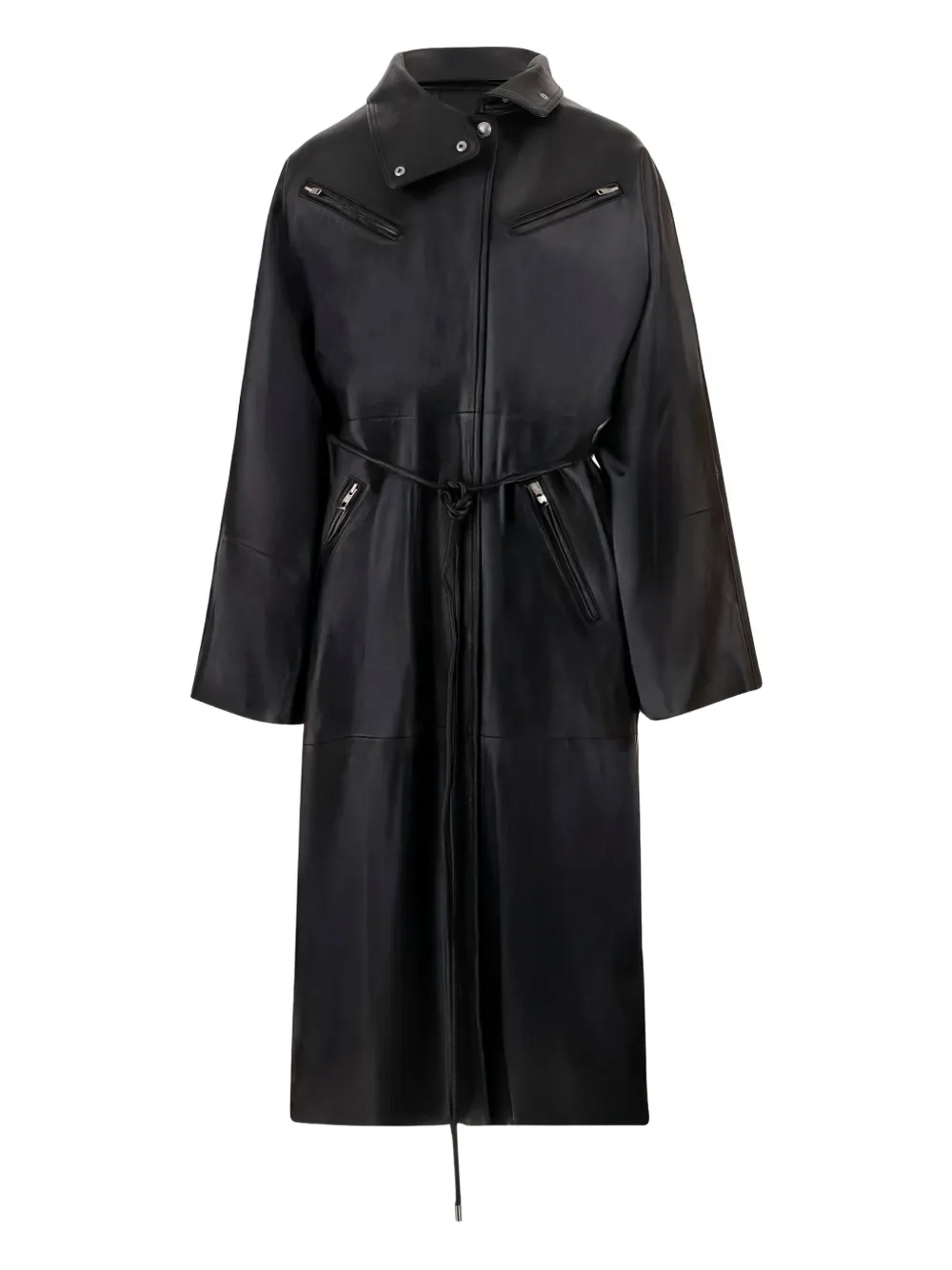 Кожаное пальто с поясом STAND STUDIO, черный
Кожаное пальто с поясом STAND STUDIO, черный