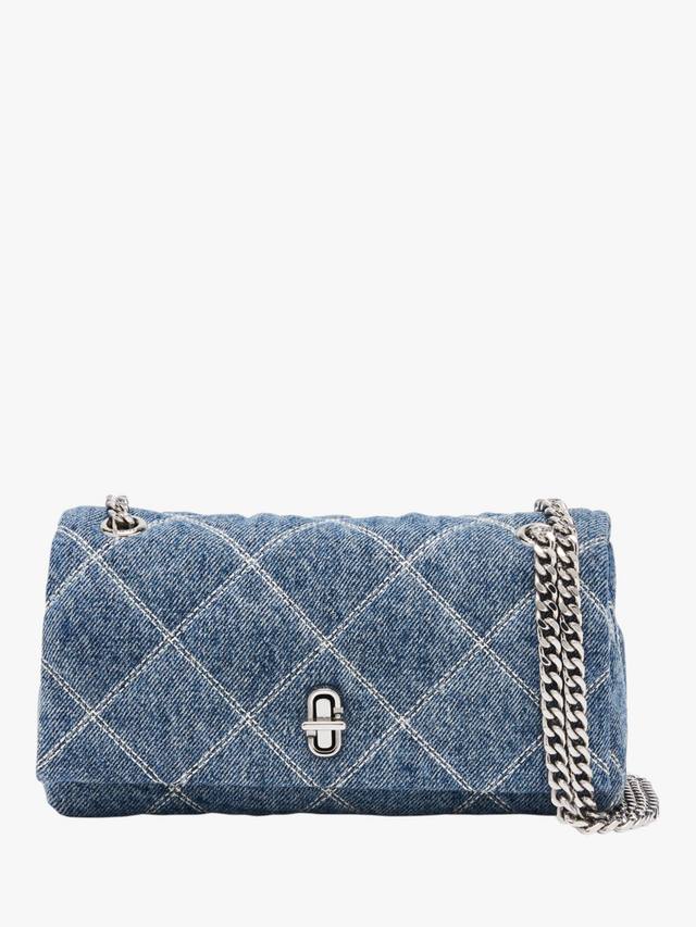 Сумка с двойной цепью из стёганого хлопка Marc Jacobs, Light Wash Indigo
Сумка с двойной цепью из стёганого хлопка Marc Jacobs, Light Wash Indigo