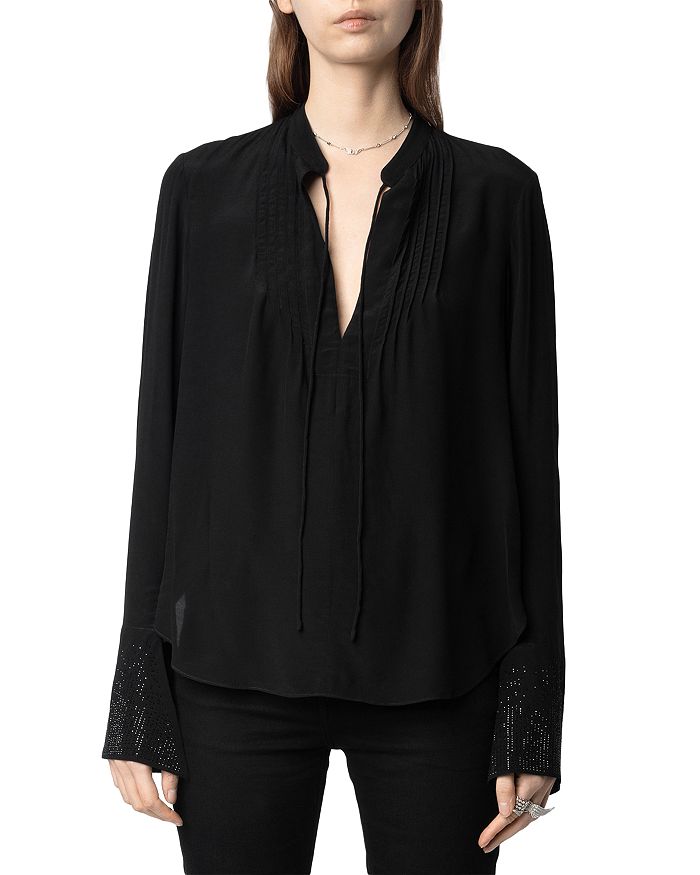 Мягкий топ со стразами Taika Zadig & Voltaire, черный
Мягкий топ со стразами Taika Zadig & Voltaire, черный