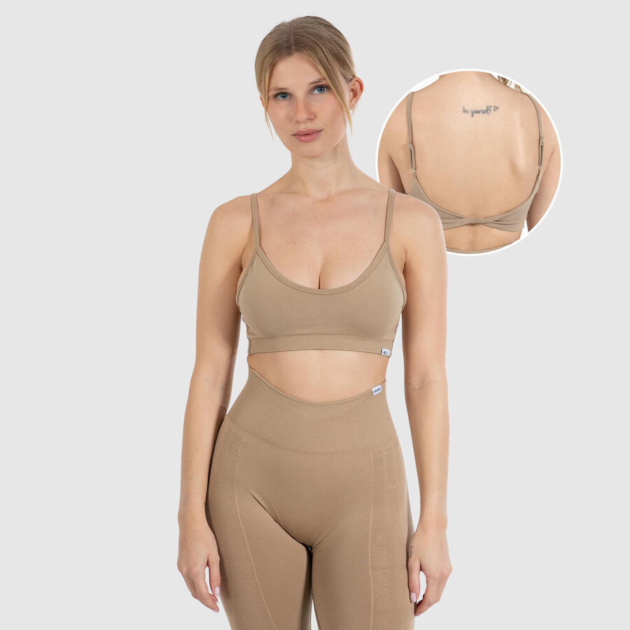 SMILODOX Женский спортивный бюстгальтер Layne светло-коричневый
SMILODOX Женский спортивный бюстгальтер Layne светло-коричневый