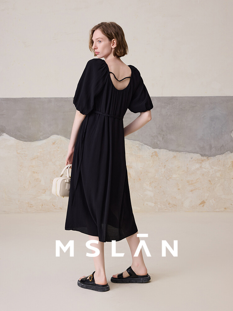 Платье свободное Mslan с квадратным вырезом, желтый
Платье свободное Mslan с квадратным вырезом, желтый