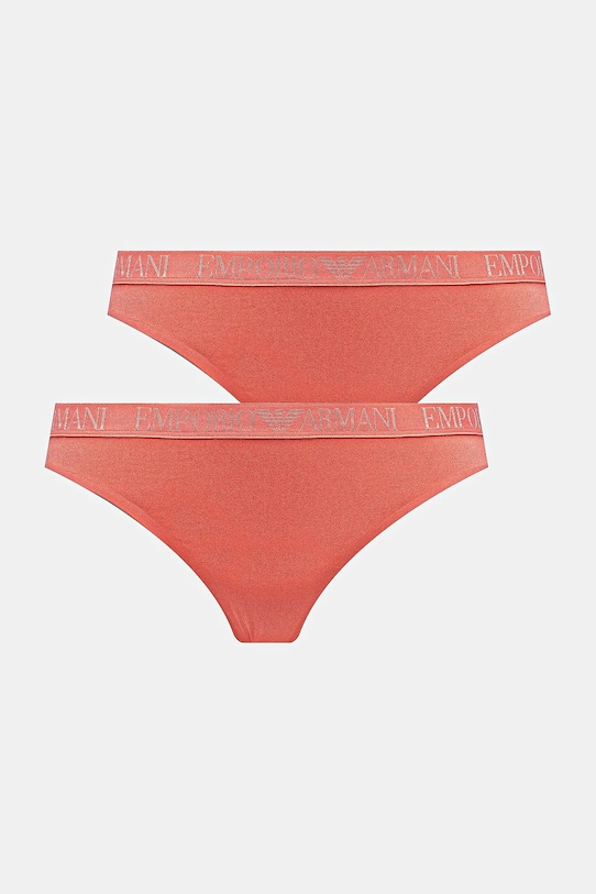 Две пары стрингов Emporio Armani Underwear, оранжевый
Две пары стрингов Emporio Armani Underwear, оранжевый