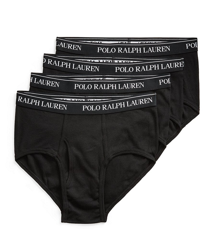 Классические хлопковые трусы со средней посадкой Polo Ralph Lauren, 4 шт., черный
Классические хлопковые трусы со средней посадкой Polo Ralph Lauren, 4 шт., черный