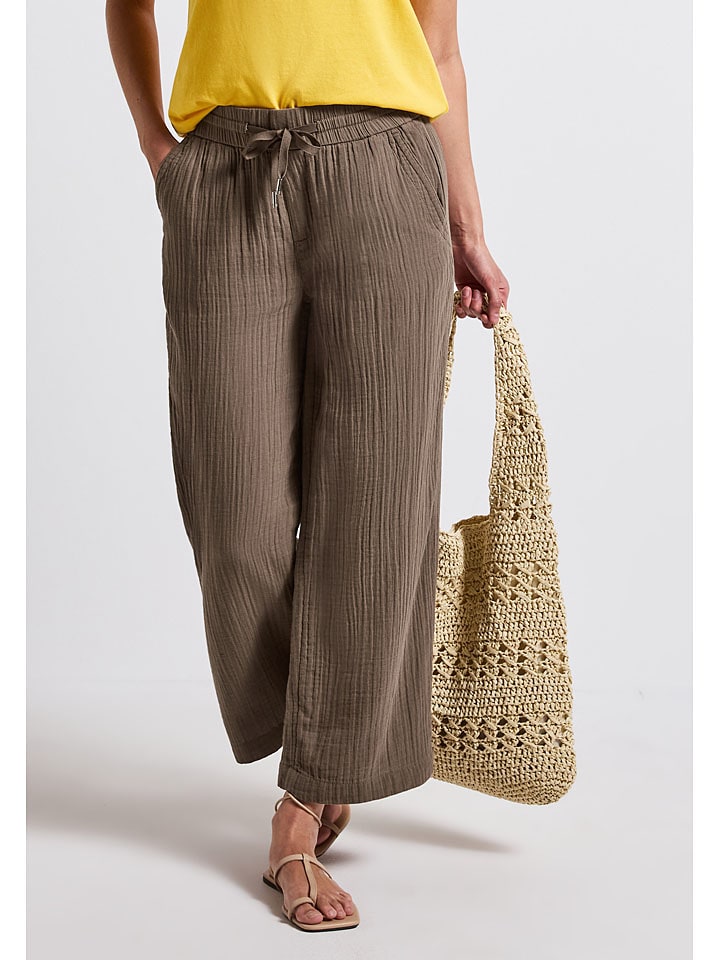 Тканевые брюки Street One, светло-коричневый
Тканевые брюки Street One, светло-коричневый