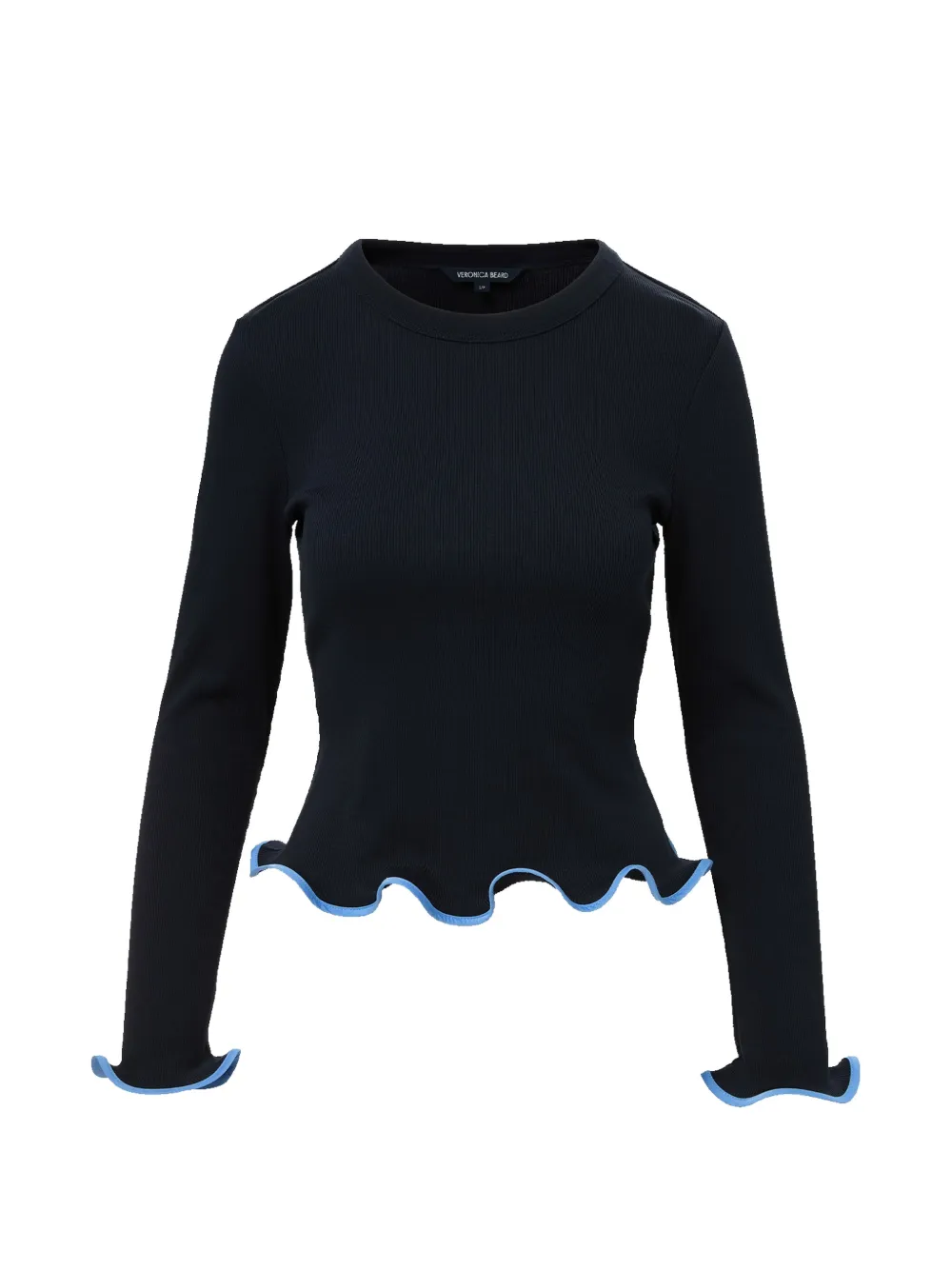 Топ с волнистым краем Veronica Beard, синий
Топ с волнистым краем Veronica Beard, синий
