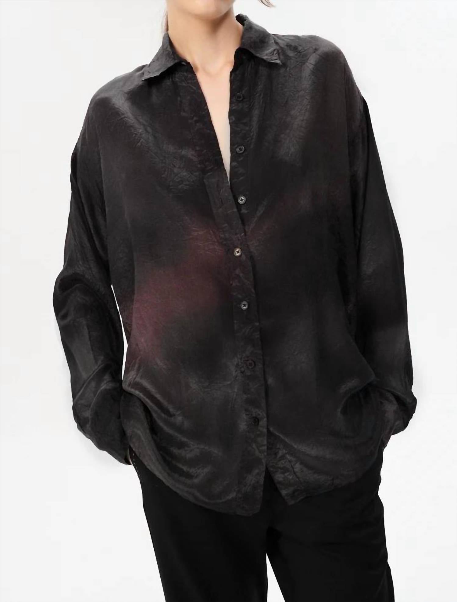 Рубашка Atacalco Austin в цвете антрацит Maria Cher, Charcoal
Рубашка Atacalco Austin в цвете антрацит Maria Cher, Charcoal