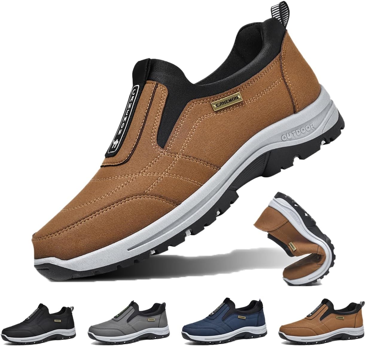 Мужские слипоны для комфортной ходьбы без шнурков, легкие дышащие повседневные кроссовки для улицы и дома, с поддержкой свода стопы, летние повседневные обувь Generic, коричневый
Мужские слипоны для комфортной ходьбы без шнурков, легкие дышащие повседневные кроссовки для улицы и дома, с поддержкой свода стопы, летние повседневные обувь Generic, коричневый