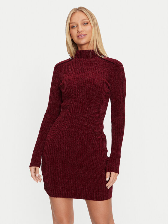 Трикотажное платье обычного кроя Guess, красный 
Трикотажное платье обычного кроя Guess, красный