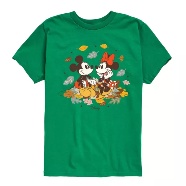Футболка для мальчиков 8-20 с принтом "Микки и Минни в куче листьев" Disney, цвет kelly green
Футболка для мальчиков 8-20 с принтом "Микки и Минни в куче листьев" Disney, цвет kelly green