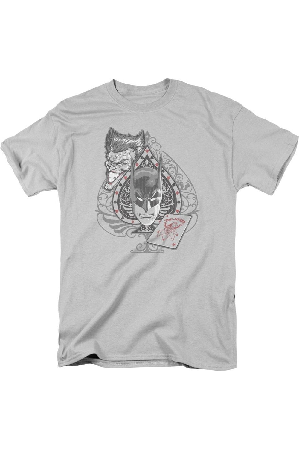 Футболка с коротким рукавом для взрослых с изображением лица Бэтмена Gildan, серебряный
Футболка с коротким рукавом для взрослых с изображением лица Бэтмена Gildan, серебряный