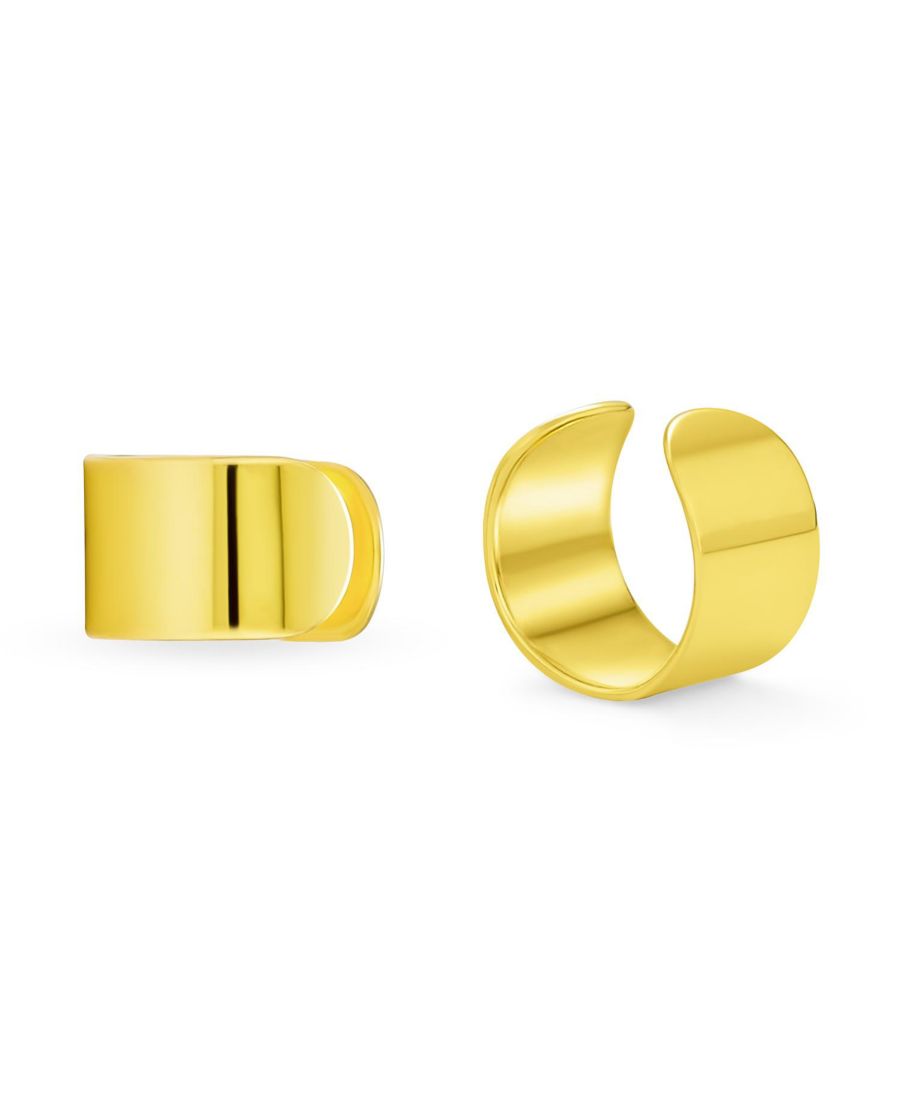 Эффектные серьги-каффы для хряща уха, не требующие прокола, смелые, с золотым покрытием Bling Jewelry, Gold
Эффектные серьги-каффы для хряща уха, не требующие прокола, смелые, с золотым покрытием Bling Jewelry, Gold