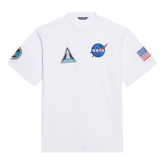 Футболка men's x nasa crossover fw21 loose round neck short sleeve white Balenciaga, белый
Футболка men's x nasa crossover fw21 loose round neck short sleeve white Balenciaga, белый