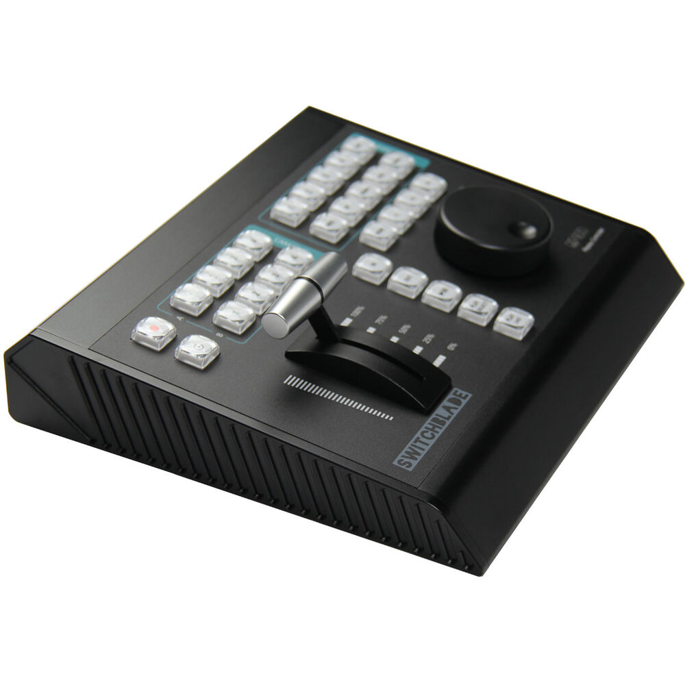 Switchblade Systems RP400 4-канальный контроллер воспроизведения vMix
Switchblade Systems RP400 4-канальный контроллер воспроизведения vMix