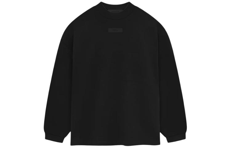 Футболка хлопковая с нашивкой логотипа Fear Of God Essentials, черный/черный
Футболка хлопковая с нашивкой логотипа Fear Of God Essentials, черный/черный