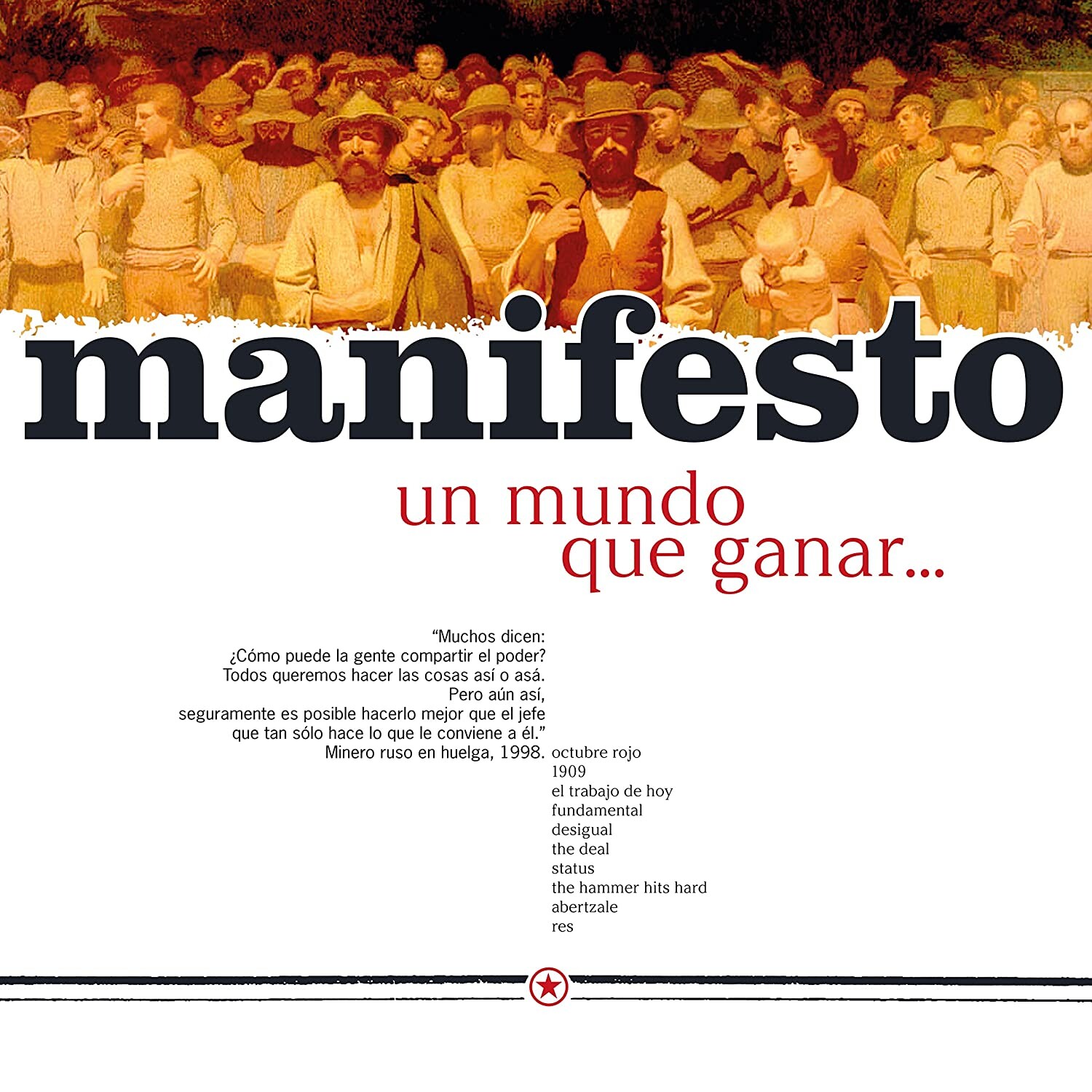 Виниловая пластинка Manifesto: Un Mundo Que Ganar, Unas Cadenas Que Perder
Виниловая пластинка Manifesto: Un Mundo Que Ganar, Unas Cadenas Que Perder