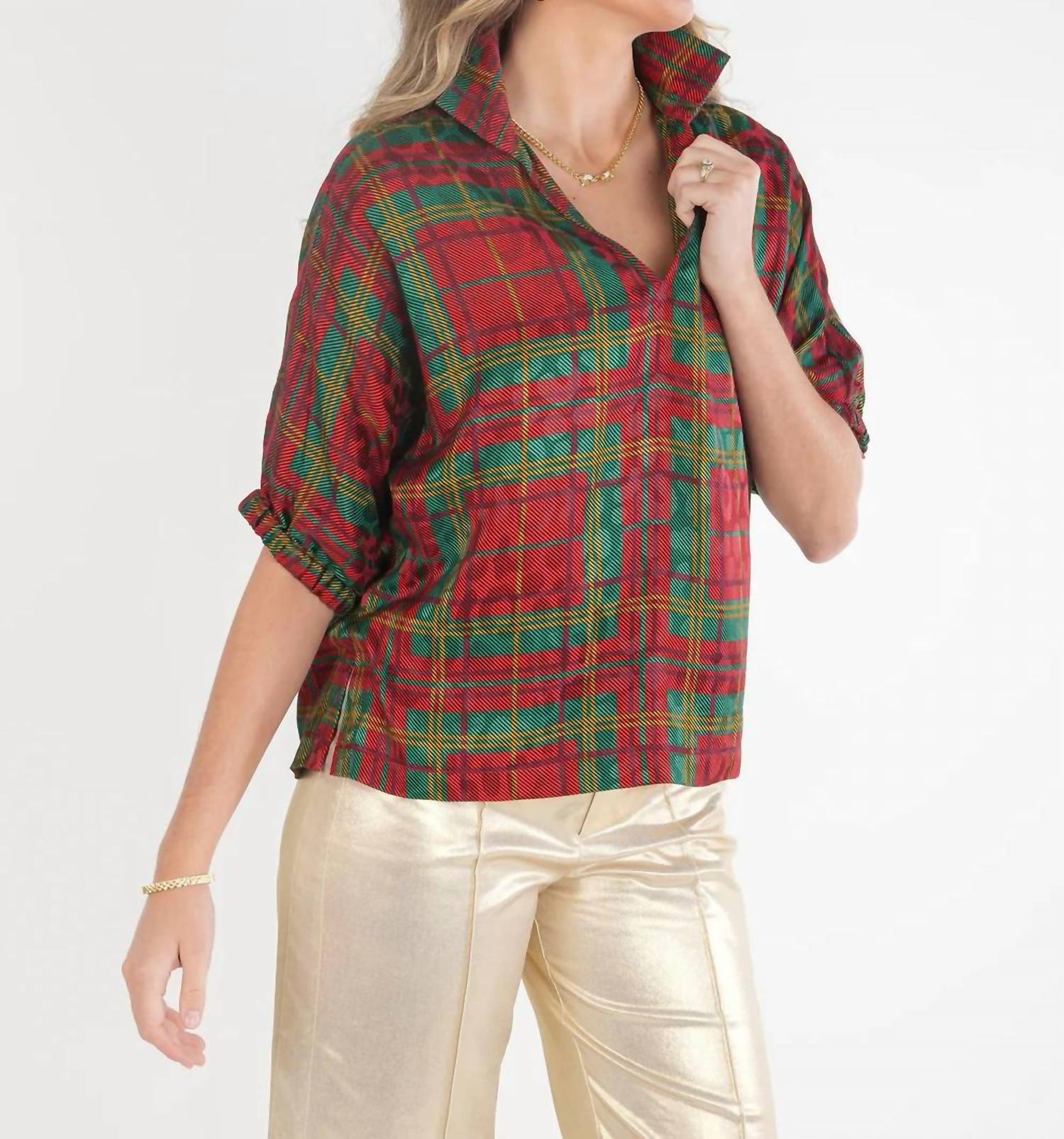 Топ Poppy в клетку Emily McCarthy, цвет plaid
Топ Poppy в клетку Emily McCarthy, цвет plaid