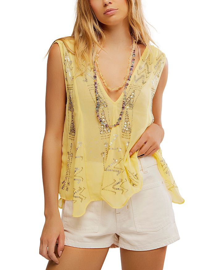 Топ Ibiza Night Free People, желтый
Топ Ibiza Night Free People, желтый