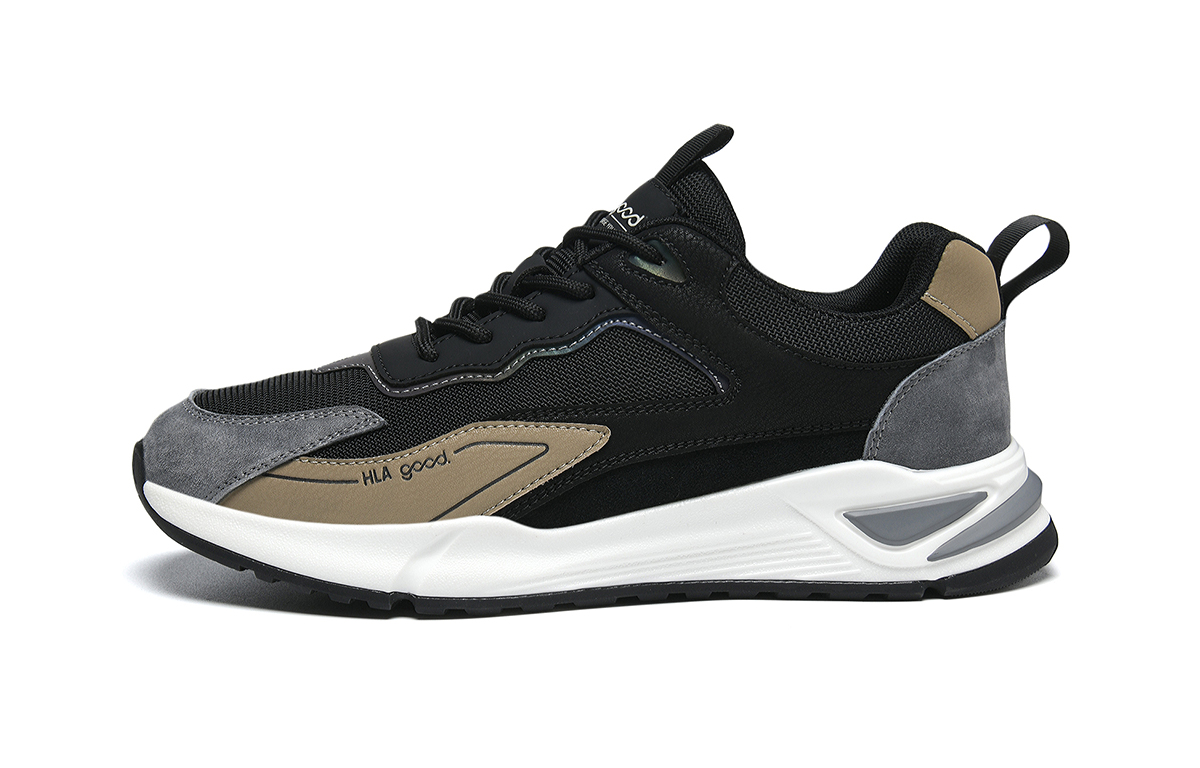 HLA Повседневные низкие мужские туфли черного/белого/синего цвета
HLA Повседневные низкие мужские туфли черного/белого/синего цвета