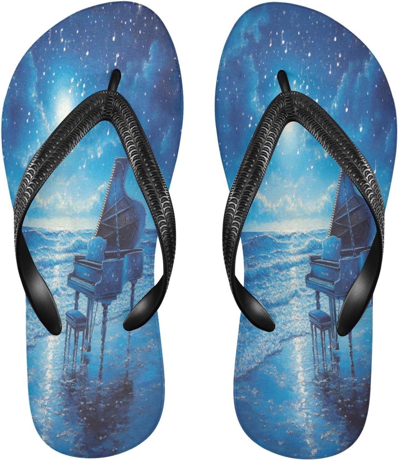 Шлепанцы Ocean Piano Blue для пляжа и душа, резинескользящие летние тапочки для ходьбы, обувь для мужчин и женщин Sinestour
Шлепанцы Ocean Piano Blue для пляжа и душа, резинескользящие летние тапочки для ходьбы, обувь для мужчин и женщин Sinestour