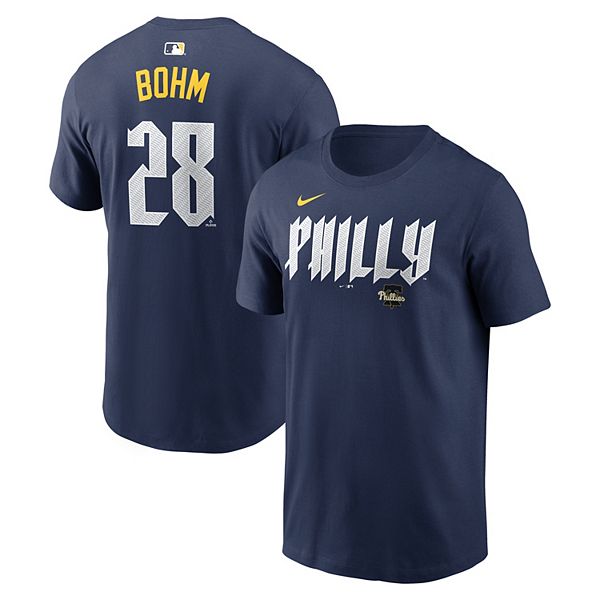 Футболка Philadelphia Phillies City Connect с именем и номером alec bohm Nike
Футболка Philadelphia Phillies City Connect с именем и номером alec bohm Nike