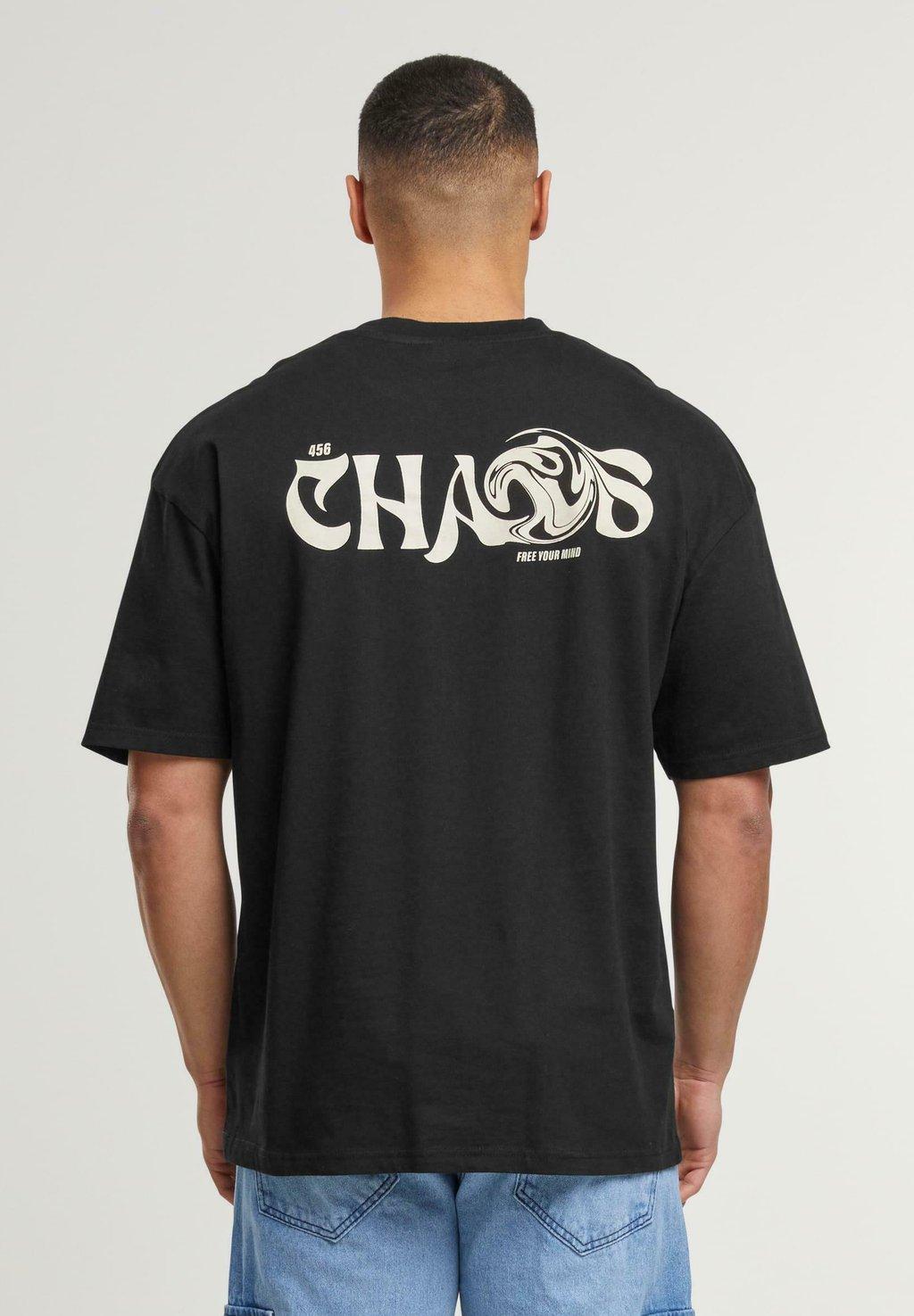 Футболка с принтом DEF, черный
Футболка с принтом DEF, черный