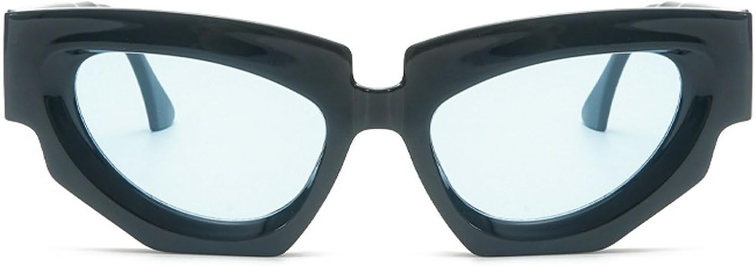 Большие солнцезащитные очки «кошачий глаз» для женщин, роскошные винтажные синие солнцезащитные очки для дам, модные солнцезащитные очки с защитой от УФ-излучения mincl, Black Blue
Большие солнцезащитные очки «кошачий глаз» для женщин, роскошные винтажные синие солнцезащитные очки для дам, модные солнцезащитные очки с защитой от УФ-излучения mincl, Black Blue