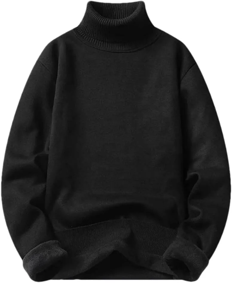 Мужской утепленный водолазка свитер Slim Fit
Мужской утепленный водолазка свитер Slim Fit