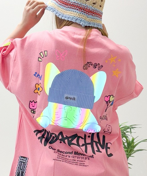 Футболка оверсайз с отражающим покрытием 1111clothing, розовый
Футболка оверсайз с отражающим покрытием 1111clothing, розовый
