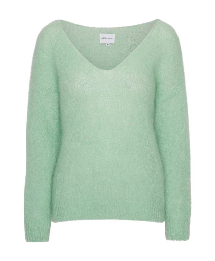 Вязаный свитер мятно-зеленого цвета в стиле батик. Americandreams, зеленый
Вязаный свитер мятно-зеленого цвета в стиле батик. Americandreams, зеленый