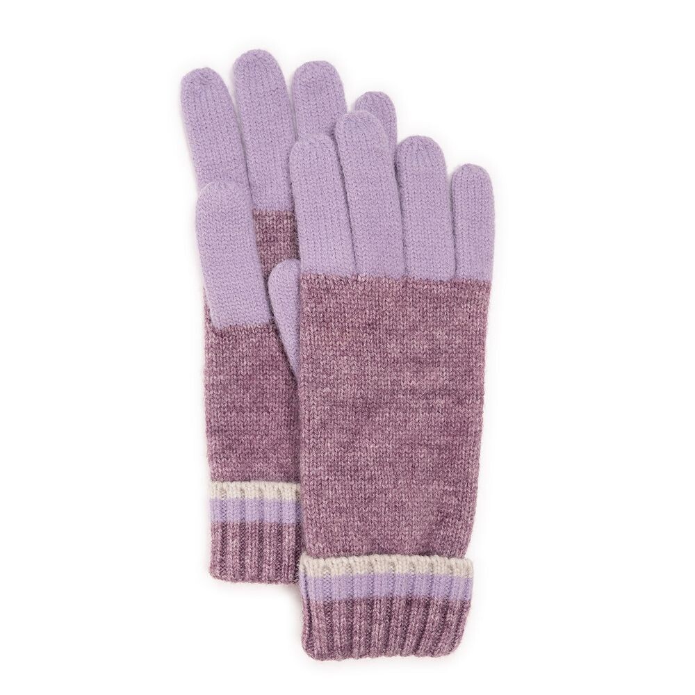 Женские перчатки MUK LUKS в рубчик с цветными блоками, цвет Soft Lilac
Женские перчатки MUK LUKS в рубчик с цветными блоками, цвет Soft Lilac
