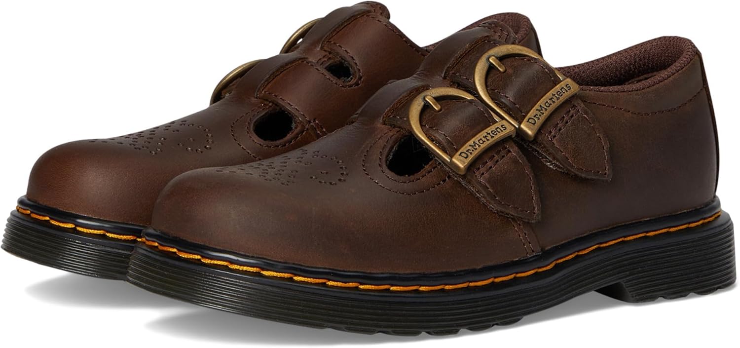 Кроссовки Dr. Martens Girl's 8065 J (Little Big Kid) Mary Jane Flat, Dark Brown
Кроссовки Dr. Martens Girl's 8065 J (Little Big Kid) Mary Jane Flat, Dark Brown