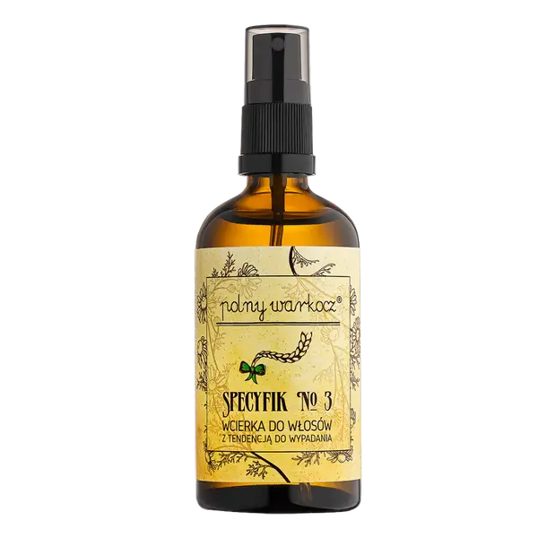 Специальный лосьон №3 для волос, склонных к выпадению, 100 мл Polny Warkocz
Специальный лосьон №3 для волос, склонных к выпадению, 100 мл Polny Warkocz