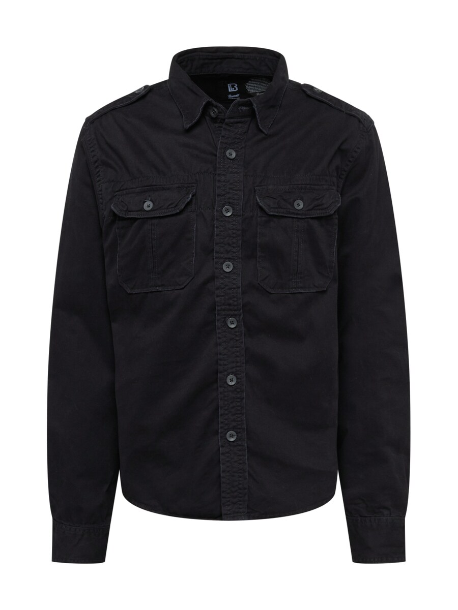 Рубашка на пуговицах классического кроя Brandit, черный
Рубашка на пуговицах классического кроя Brandit, черный