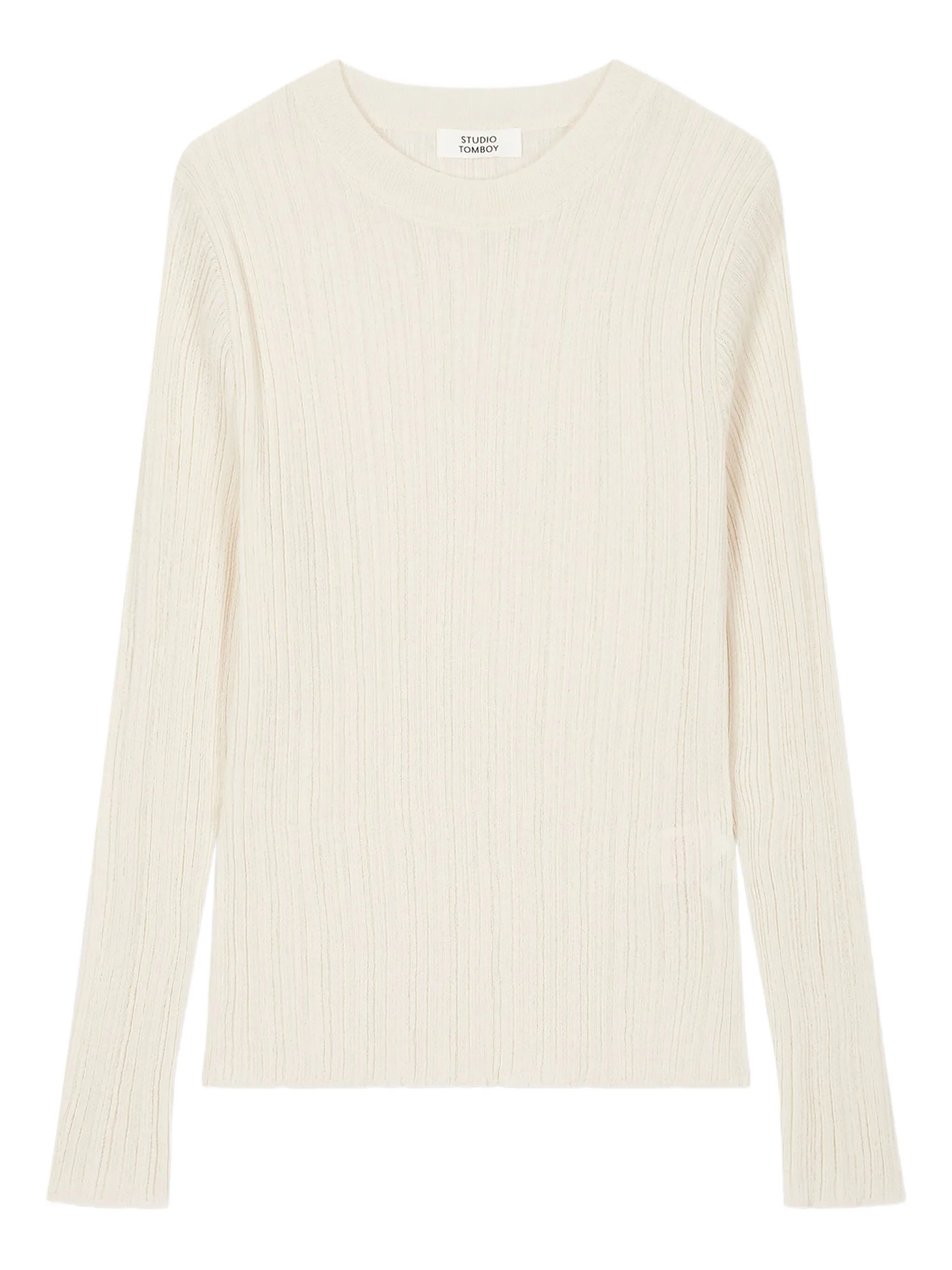 Футболка в рубчик Tomboy, белый
Футболка в рубчик Tomboy, белый