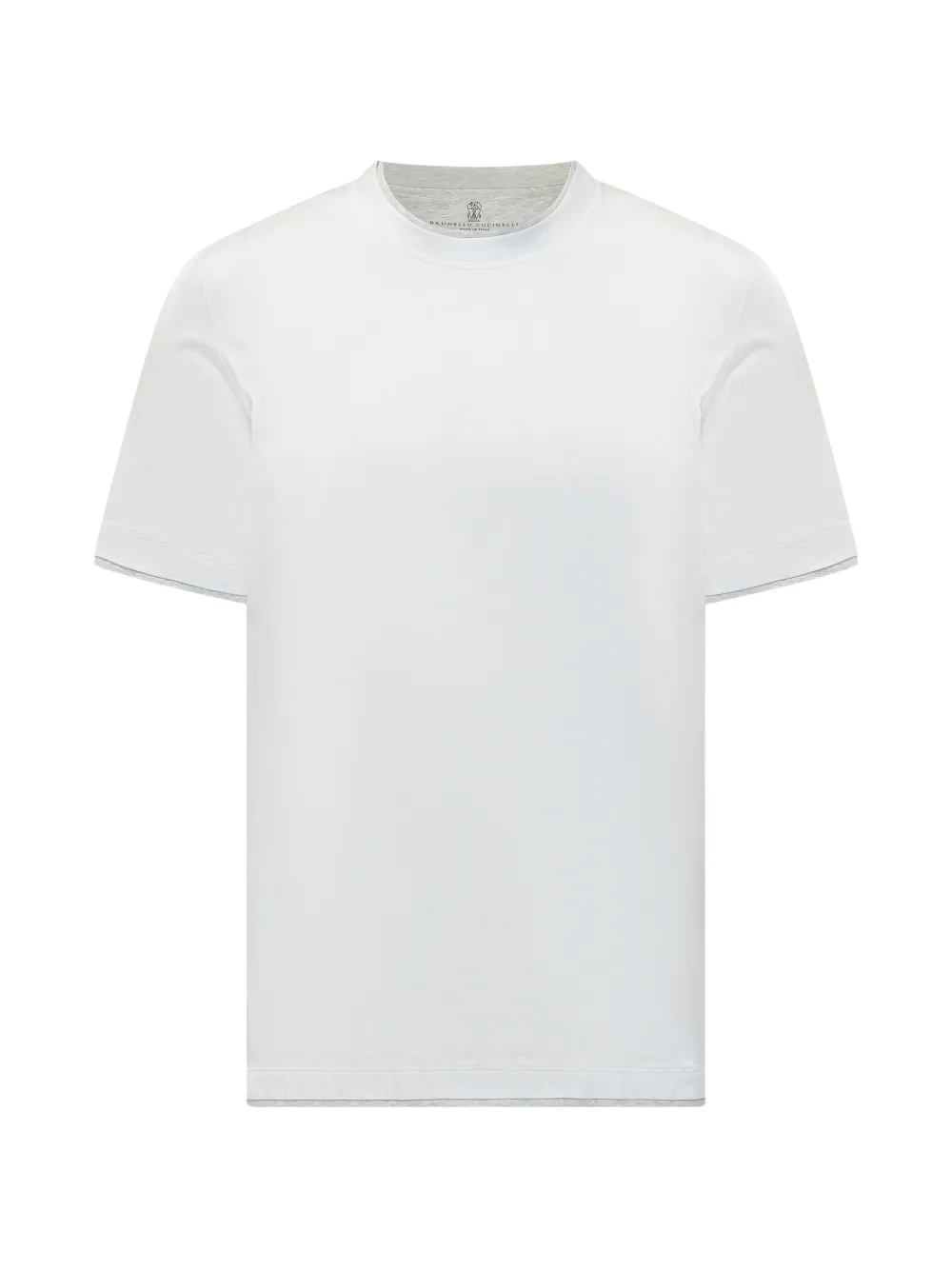 Футболка с круглым вырезом Brunello Cucinelli, белый
Футболка с круглым вырезом Brunello Cucinelli, белый