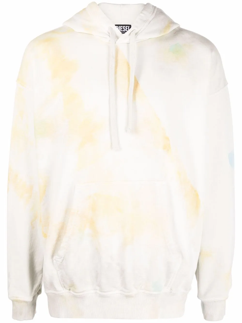 Худи с принтом тай-дай Diesel, бежевый
Худи с принтом тай-дай Diesel, бежевый