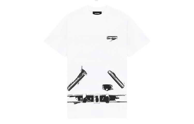 Футболка с принтом WE11DONE, короткий рукав, белая
Футболка с принтом WE11DONE, короткий рукав, белая