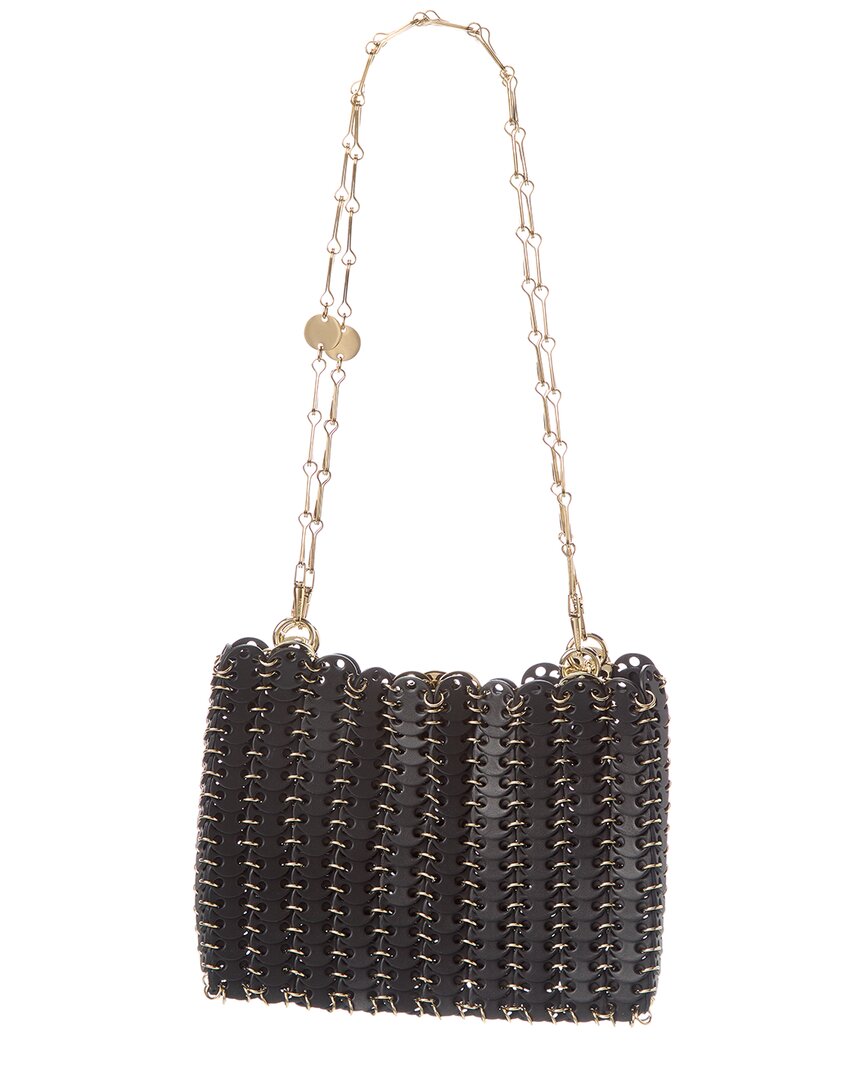 Кожаная сумка через плечо Paco Rabanne, черный
Кожаная сумка через плечо Paco Rabanne, черный