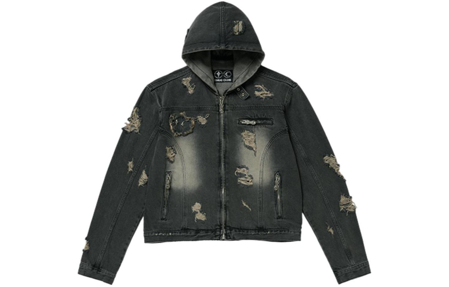THUG CLUB Джинсовая куртка SS24 унисекс черная
THUG CLUB Джинсовая куртка SS24 унисекс черная