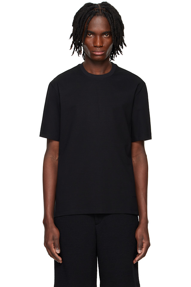 Футболка с вышитым логотипом Solid Homme, черный
Футболка с вышитым логотипом Solid Homme, черный