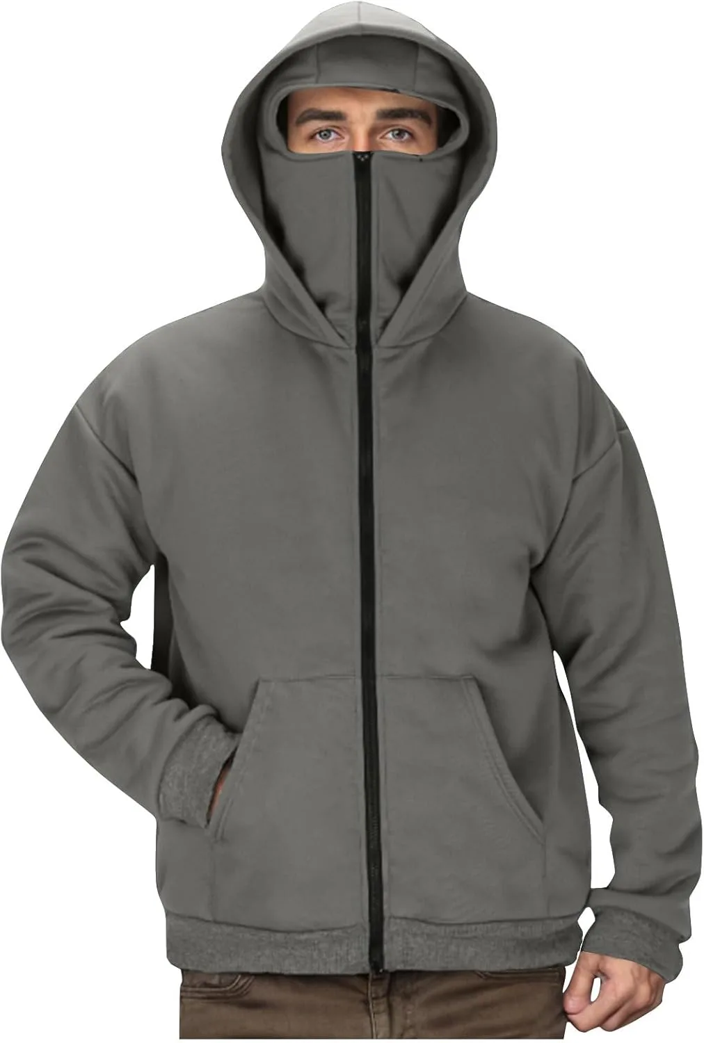 Толстовка с капюшоном на молнии, с длинным рукавом и карманами
Толстовка с капюшоном на молнии, с длинным рукавом и карманами