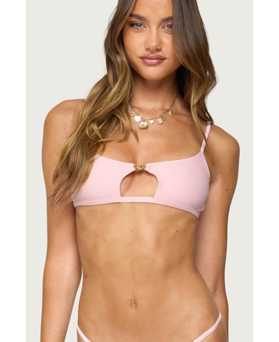 Женский бикини-топ Kaya с вырезами Edikted, Light-pink
Женский бикини-топ Kaya с вырезами Edikted, Light-pink